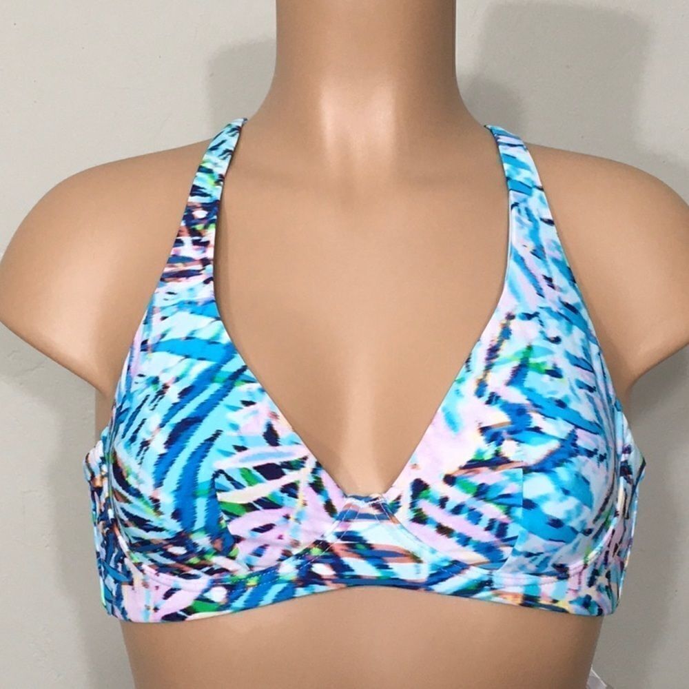 PILYQ underwire Palmas bikini top. NWT